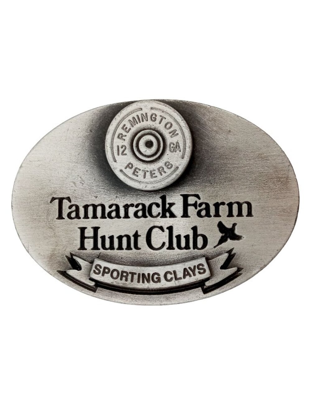 Tamarack Farm Belt Buckle Hunt Club Sporting Clays Remington Amenia NY New York